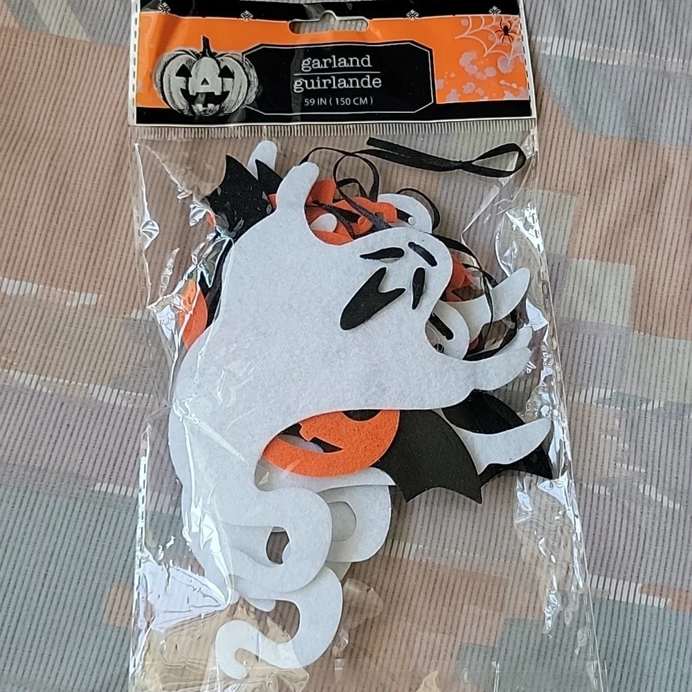 4 For $20 Halloween Ghost and Pumpkin Garland